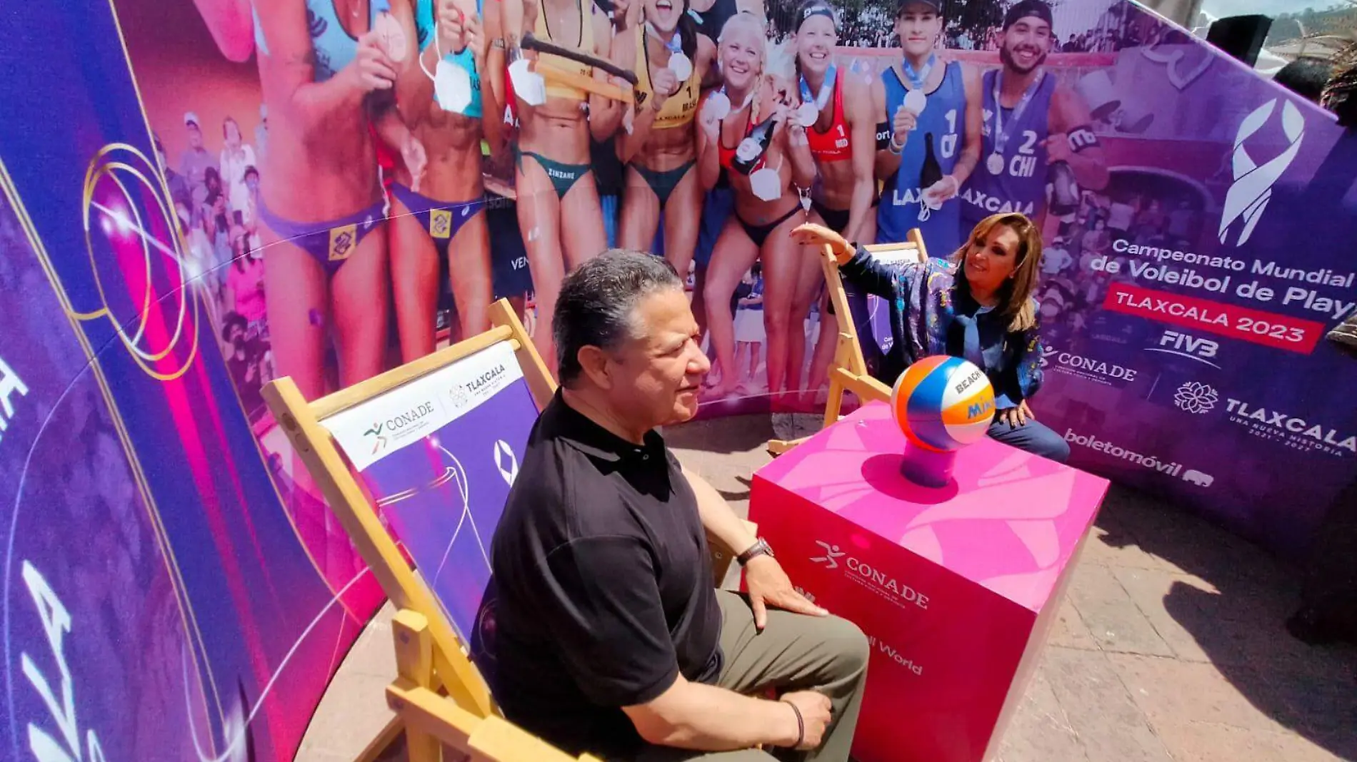 Llega a Hidalgo el Trophy Tour del Campeonato Mundial de Voleibol de Playa 2023